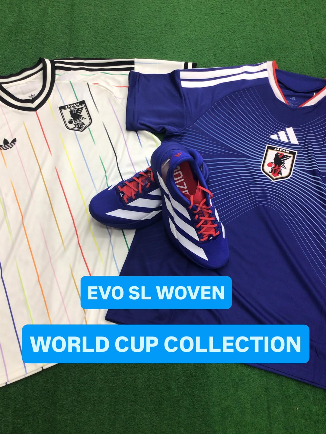 アディダスW杯コレクション日本代表ユニフォーム